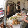 De lunch hoort er natuurlijk ook bij.